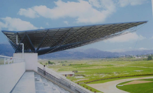 辛集体育看台网架