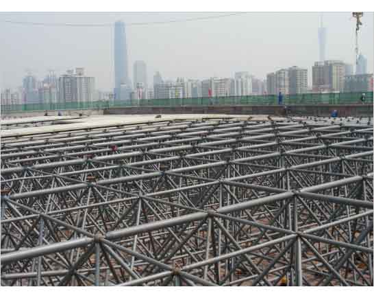 辛集新建铁路干线广州调度网架工程